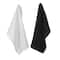 Black Buffalo Check Potholder & Dishtowel Kitchen Set